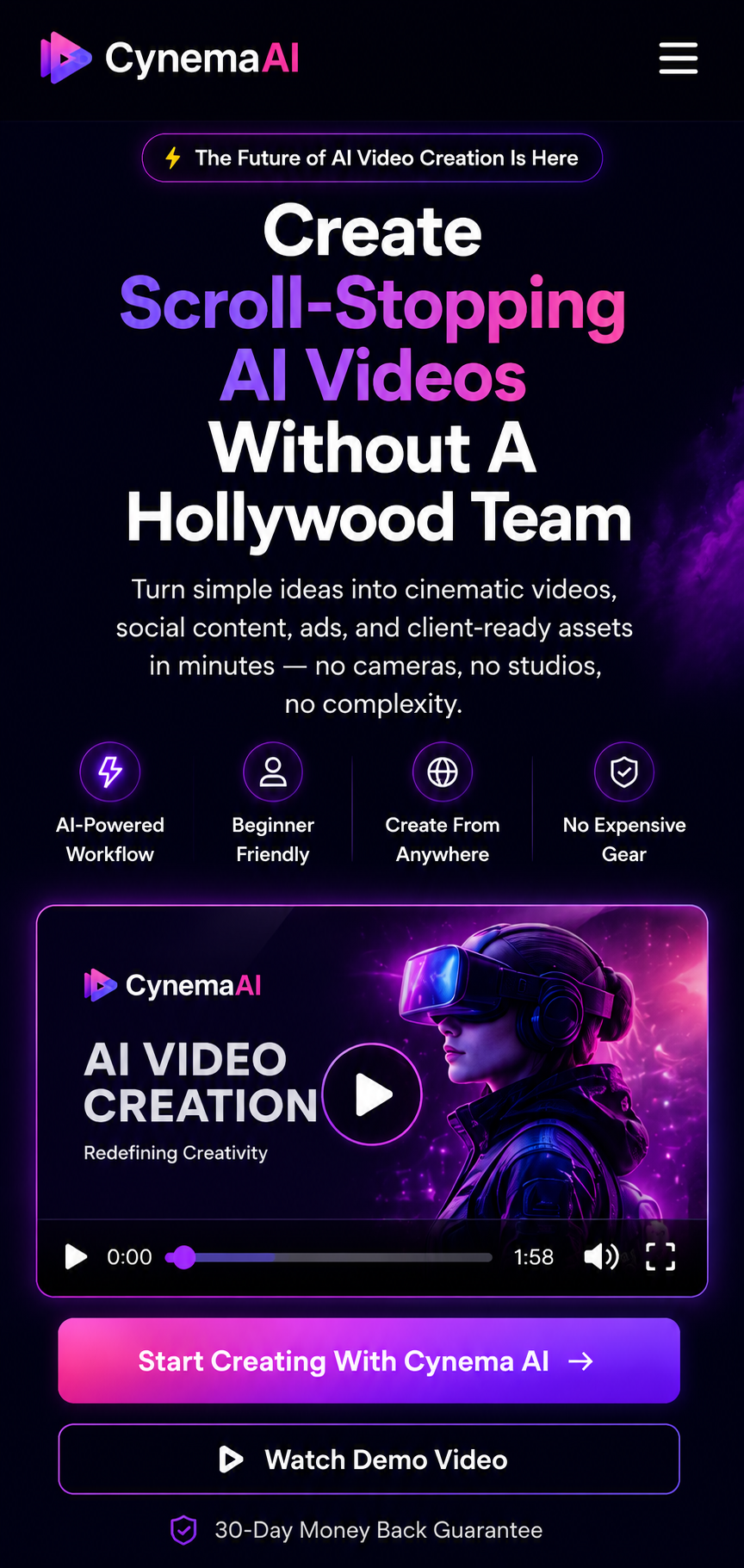 Cynema AI 2.0
I